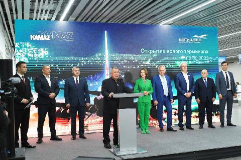 В аэропорту Бегишево открыт новый пассажирский терминал
