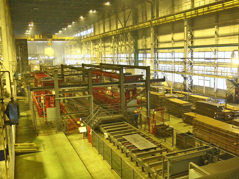 На прессово-рамном заводе модернизирована линия очистки металла