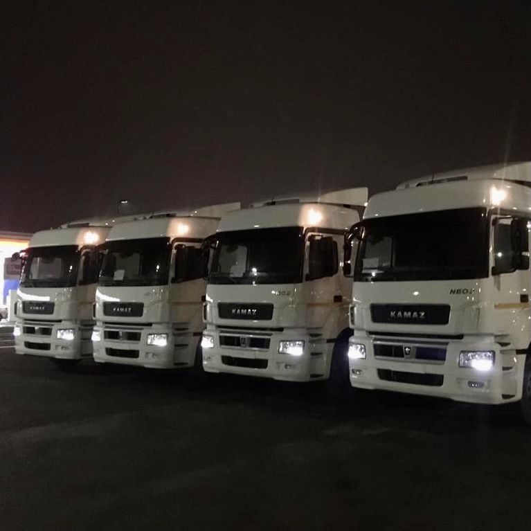 Тягачи КАМАЗ-5490 едут в Краснодарский край Тягачи КАМАЗ-5490 едут в Краснодарский край