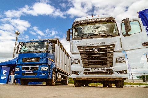 Автотехника КАМАЗ на выставке «Белагро-2021»