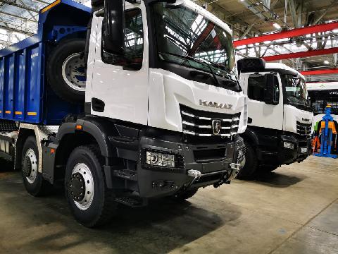 Начались испытания новейшего самосвала КАМАЗ с кабиной К5 