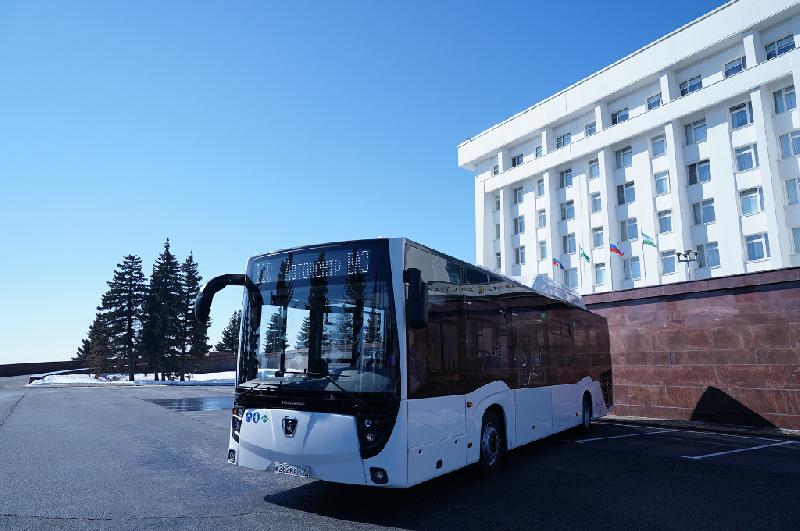 Рестайлинговый автобус НЕФАЗ для «Башавтотранса»