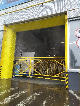 Водяная завеса для поддержания температурного режима