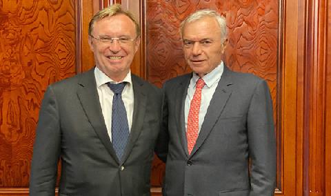 Руководители «КАМАЗа» и ММК провели рабочую встречу