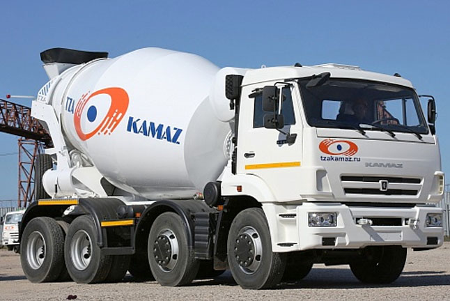 Автобетоносмеситель 58147Y (шасси КАМАЗ-6540 8x4)