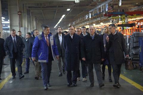 Топ-менеджеры PALFINGER на «КАМАЗе»
