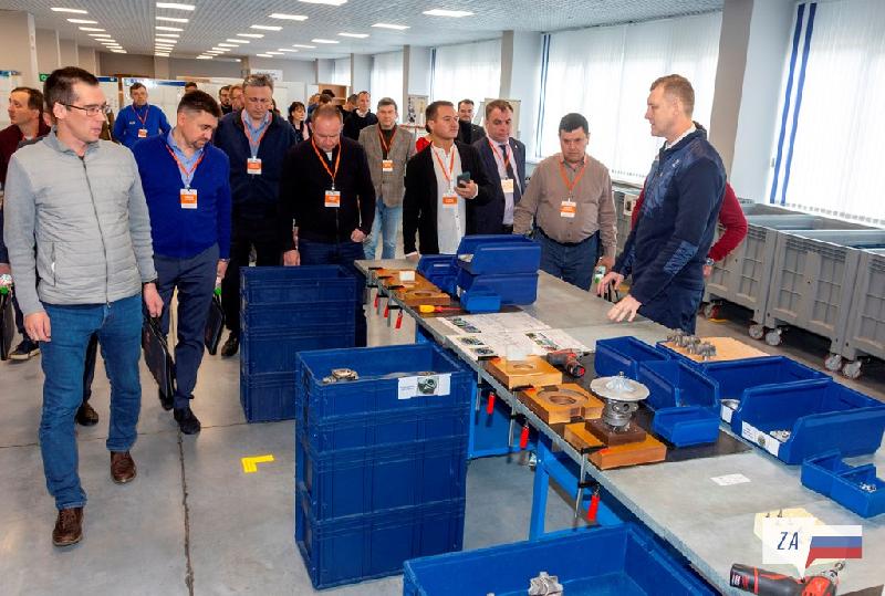 «КАМАЗ» поделился опытом в сфере бережливого производства «КАМАЗ» поделился опытом в сфере бережливого производства