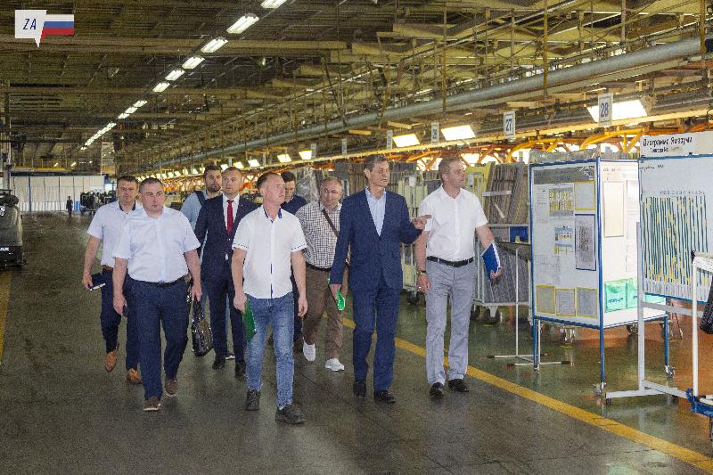 Делегация белорусских машиностроителей на «КАМАЗе» Делегация белорусских машиностроителей на «КАМАЗе»