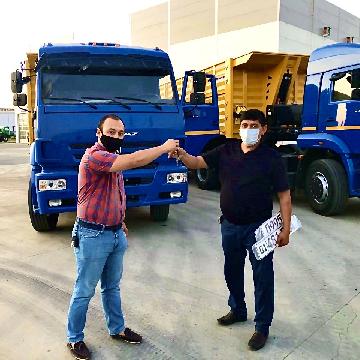 КАМАЗы в лизинг клиенту из Самарканда