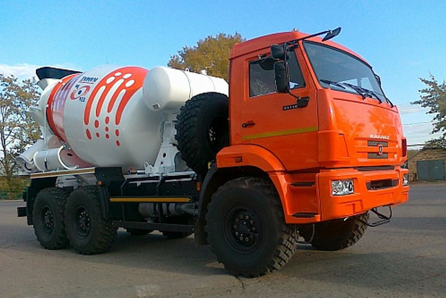 Автобетоносмеситель 58146T-04 (шасси KAMAZ-43118 6х6)