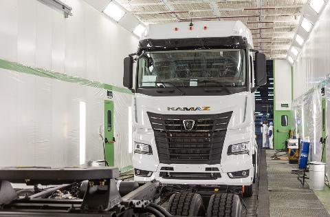 Новый окрасочный комплекс на автомобильном заводе