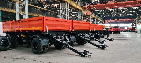 Крупная партия прицепов в Республику Казахстан