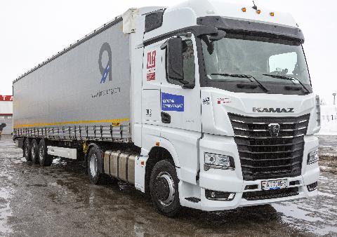 Тест-драйв автомобиля КАМАЗ-54901 на дорогах Европы