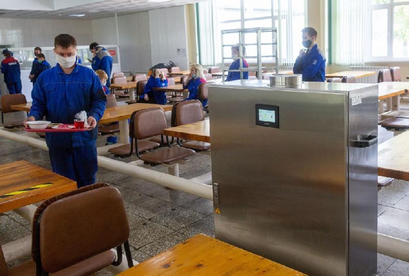 В подразделениях «КАМАЗа» установили оборудование для обеззараживания воздуха В подразделениях «КАМАЗа» установили оборудование для обеззараживания воздуха