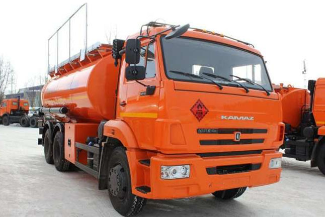 Автотопливозаправщик НЕФАЗ 66052-А4 (Евро-4) (шасси КАМАЗ-65115 6х4)
