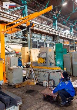 Новые краны в помощь станочникам «КАМАЗа»