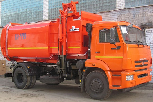 Мусоровоз с боковой загрузкой КО-449-19