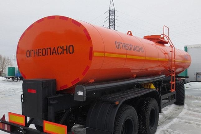 Полуприцеп-цистерна НЕФАЗ 9638-01 (для перевозки нефти)