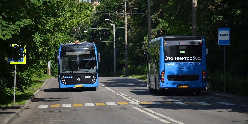 Электробусы КАМАЗ появились в районе Серебряного бора Электробусы КАМАЗ появились в районе Серебряного бора