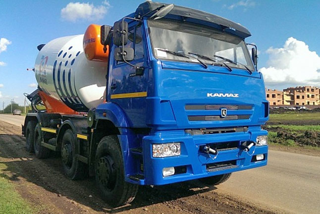 Автобетоносмеситель 58142V (шасси КАМАЗ-65201 8х4)