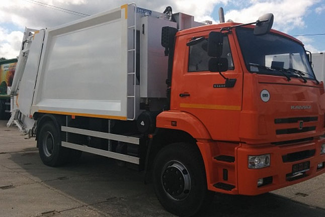 Мусоровоз с задней загрузкой МКЗ 7017 К2 (HIDROMAK SCK-16)