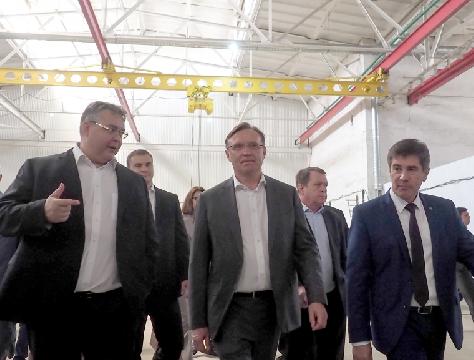 Сергей Когогин посетил индустриальный парк «Мастер» в Ставрополе