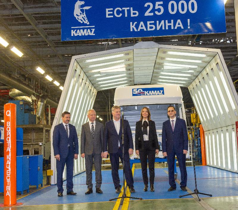 На «КАМАЗе» выпущена 25-тысячная кабина К4