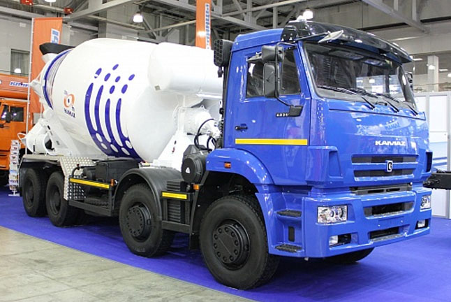 Автобетоносмеситель 58140W (шасси KAMAZ-65201 8х4)
