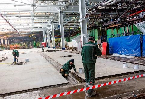 На автомобильном заводе внедряется новый окрасочный комплекс