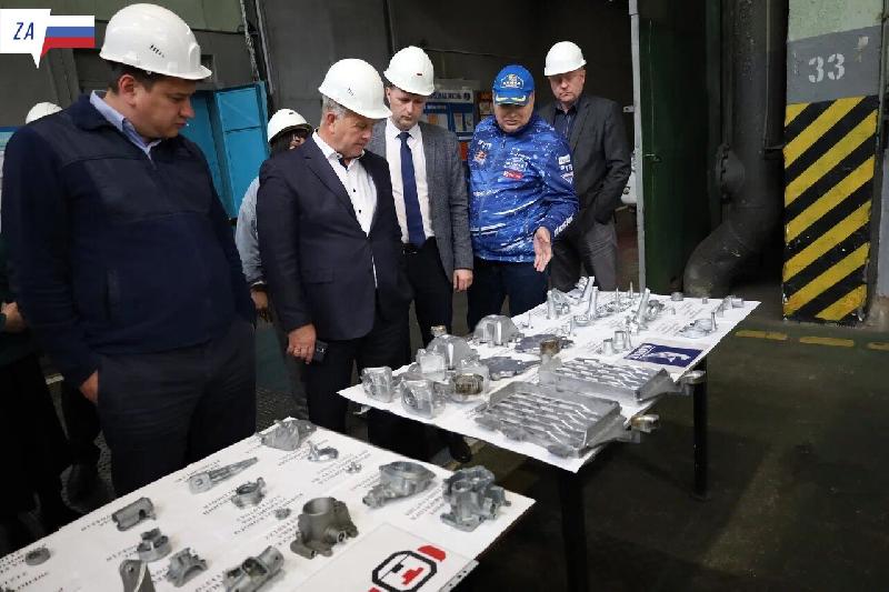 Делегация «КАМАЗа» посетила Димитровградский литейный завод Делегация «КАМАЗа» посетила Димитровградский литейный завод