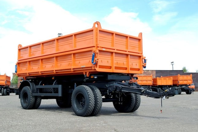 Самосвальный прицеп НЕФАЗ НЕФАЗ – 8560, 8560-01, 8560-02 (с надставными бортами)