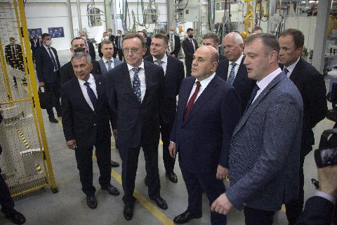 Визит Председателя Правительства РФ на «КАМАЗ»