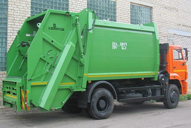 Мусоровоз с задней загрузкой КО-427-72