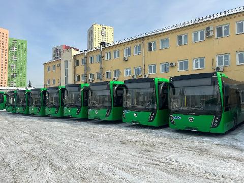 Екатеринбург приобрёл ещё одну партию автобусов НЕФАЗ