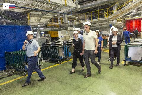 Делегация ВТБ на «КАМАЗе»