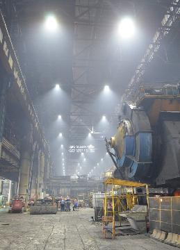 Замена освещения на кузнечном заводе «КАМАЗа» 