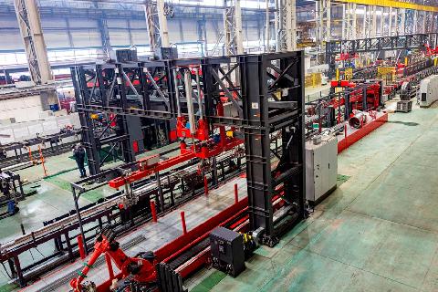 На прессово-рамном заводе тестируют новую линию 