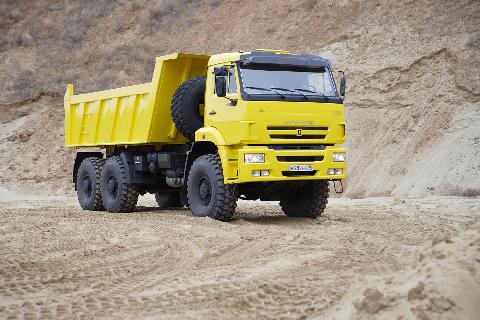 Автотехника КАМАЗ для строительства объектов инфраструктуры Уфы