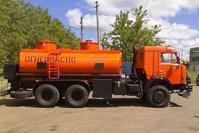 Автотопливозаправщик АТЗ-6606-13 (шасси КАМАЗ-53215 6x4)