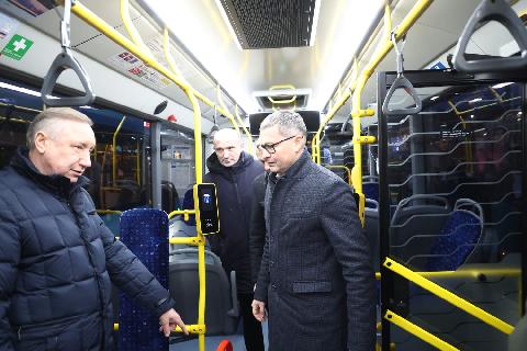 Автобусы НЕФАЗ для Санкт-Петербурга