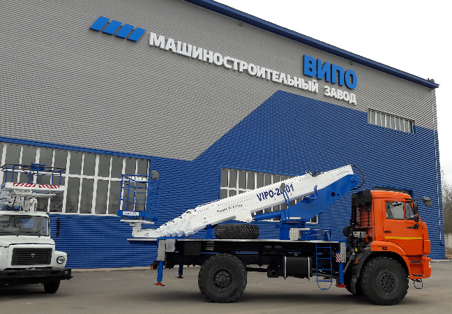 Автогидроподъемник ВИПО-28 КАМАЗ-43502