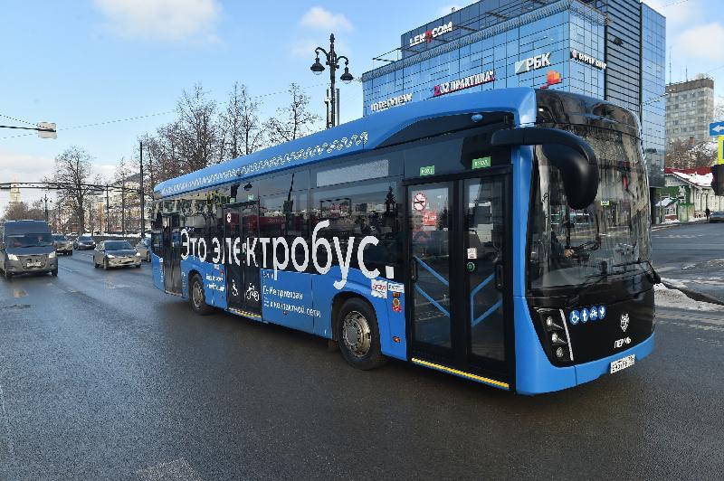 Электробус КАМАЗ презентован в Перми Электробус КАМАЗ презентован в Перми