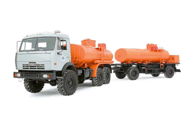 Автотопливозаправщик АТЗ 10 (564631-10) (шасси КАМАЗ-43118 6х6)