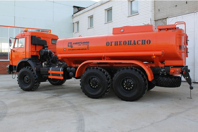 Автотопливозаправщик АТЗ-10-43118 (Энергомаш) (шасси КАМАЗ-43118 6х6)