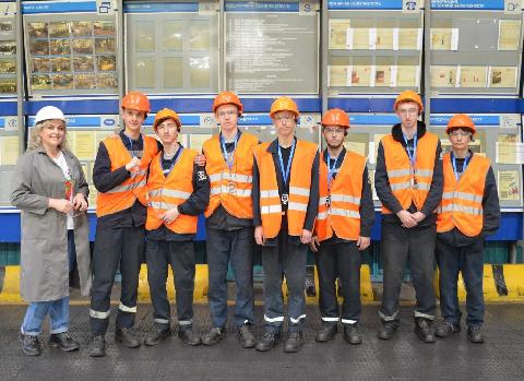 Учащиеся колледжа прошли практику на кузнечном заводе