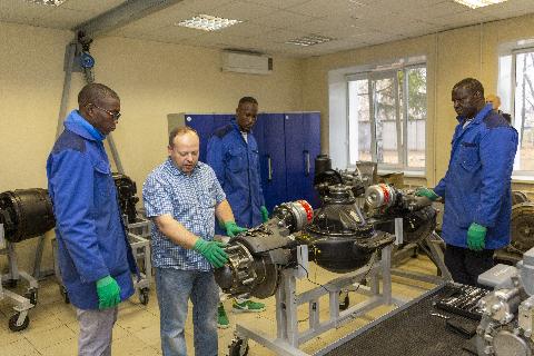 Обучение специалистов из Сенегала