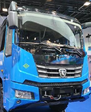 Автотехника КАМАЗ на Петербургском международном газовом форуме-2022