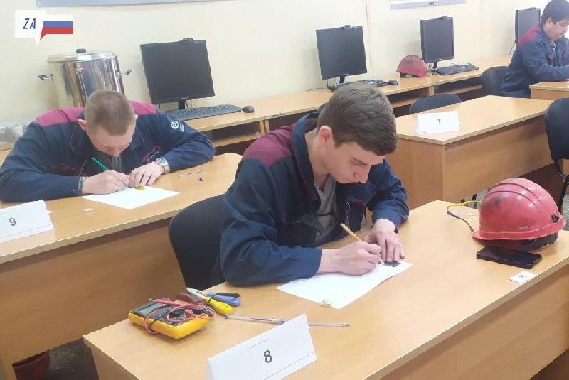 Конкурс профмастерства на литейном заводе