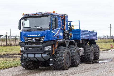 Автотехника КАМАЗ на форуме «Арктика: настоящее и будущее»